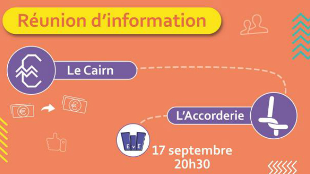 Le Cairn et l&#039;Accorderie de Grenoble vous informent sur les systèmes d&#039;échanges locaux