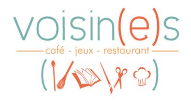 Logo Voisin(e)s, Café-jeux-restaurant