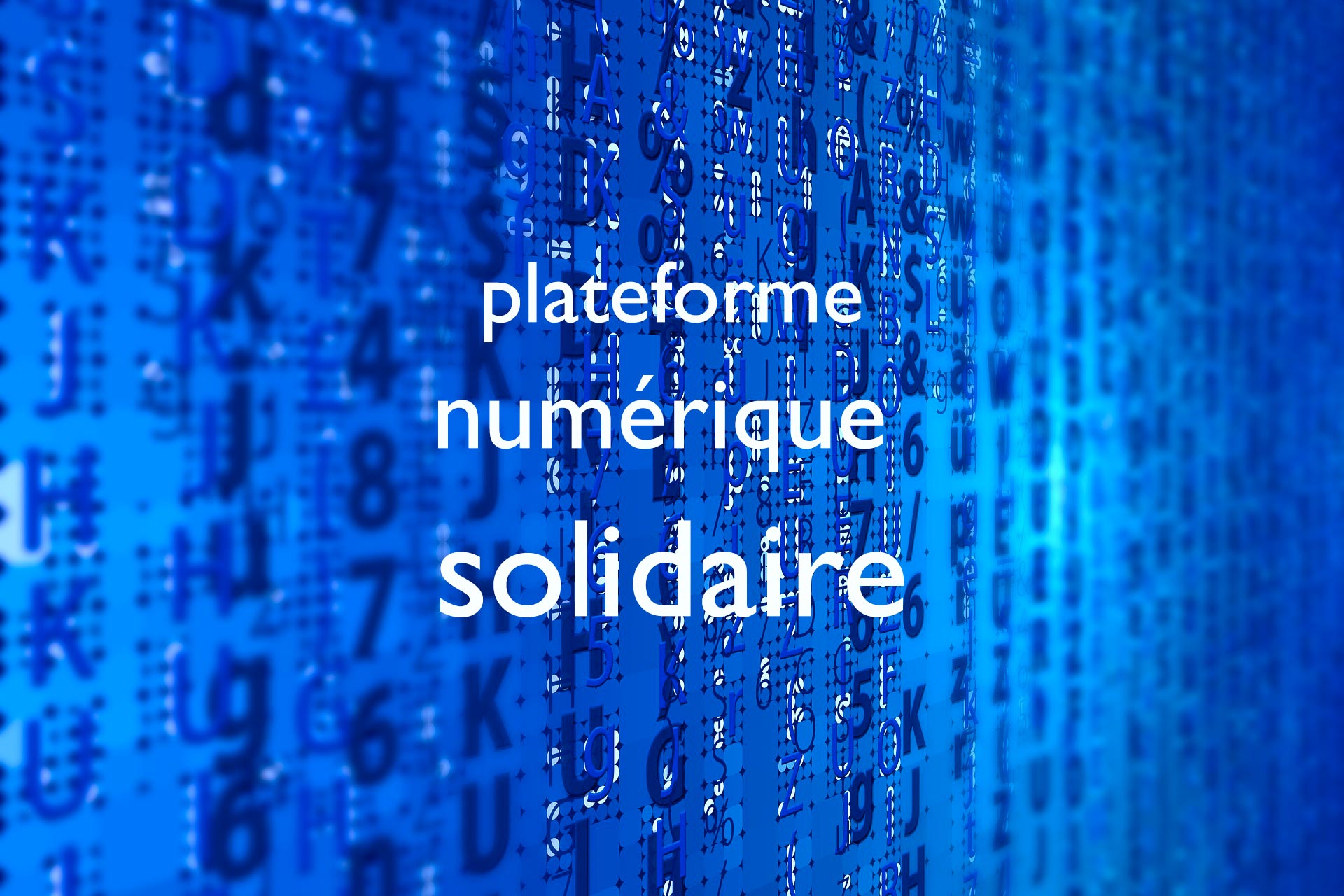 plateforme numérique