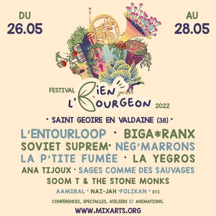 Festival Bien l&#039;Bourgeon #5 - Mix&#039;Arts - 2022