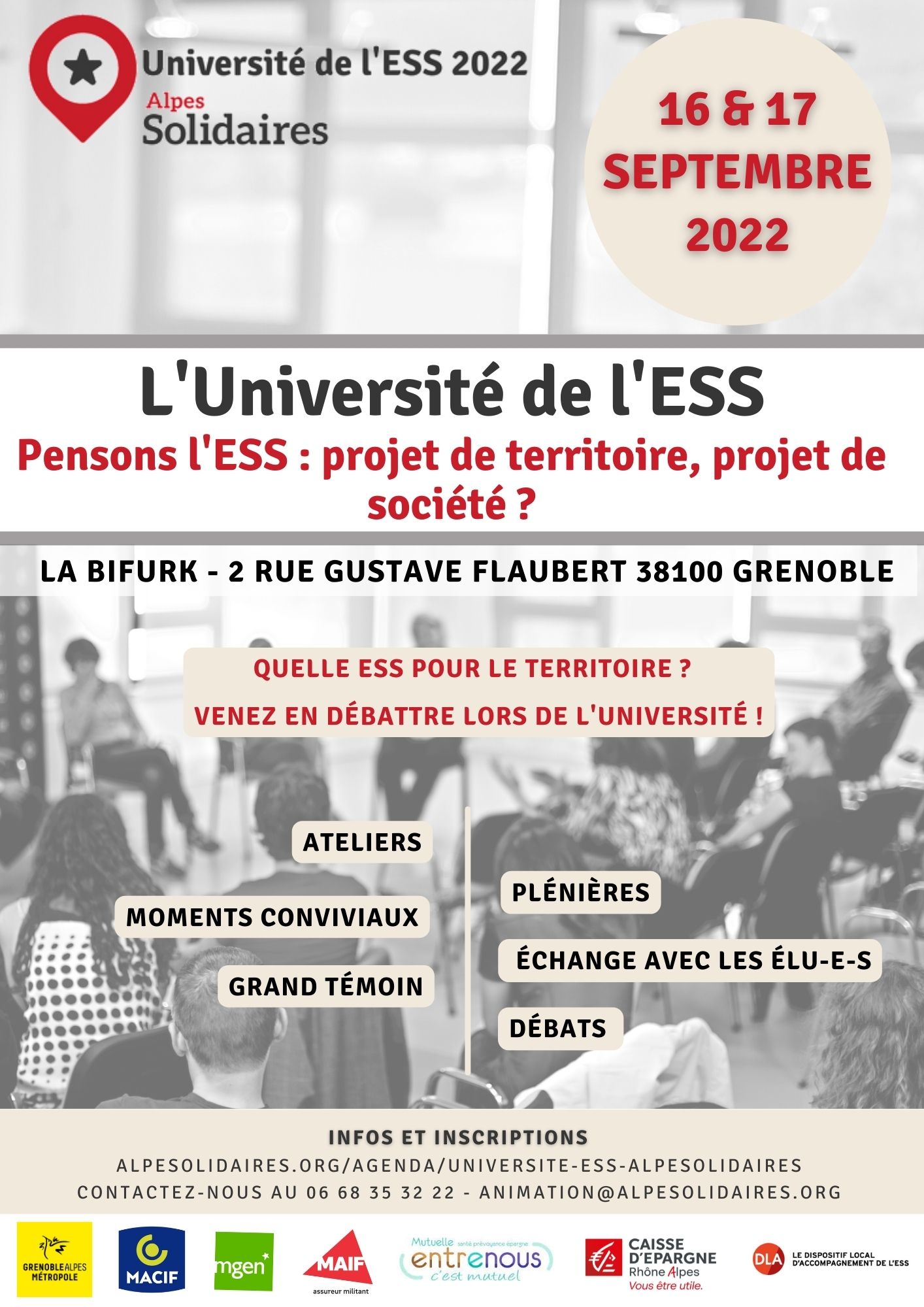 Université de l&#039;ESS d&#039;Alpesolidaires