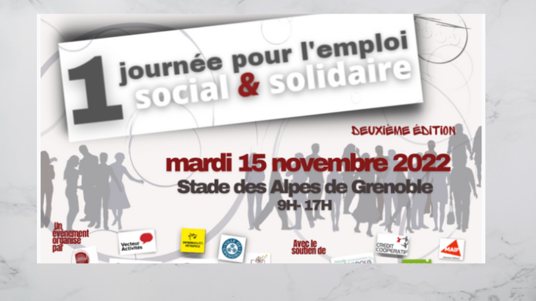 journée de l&#039;emploi social et solidaire