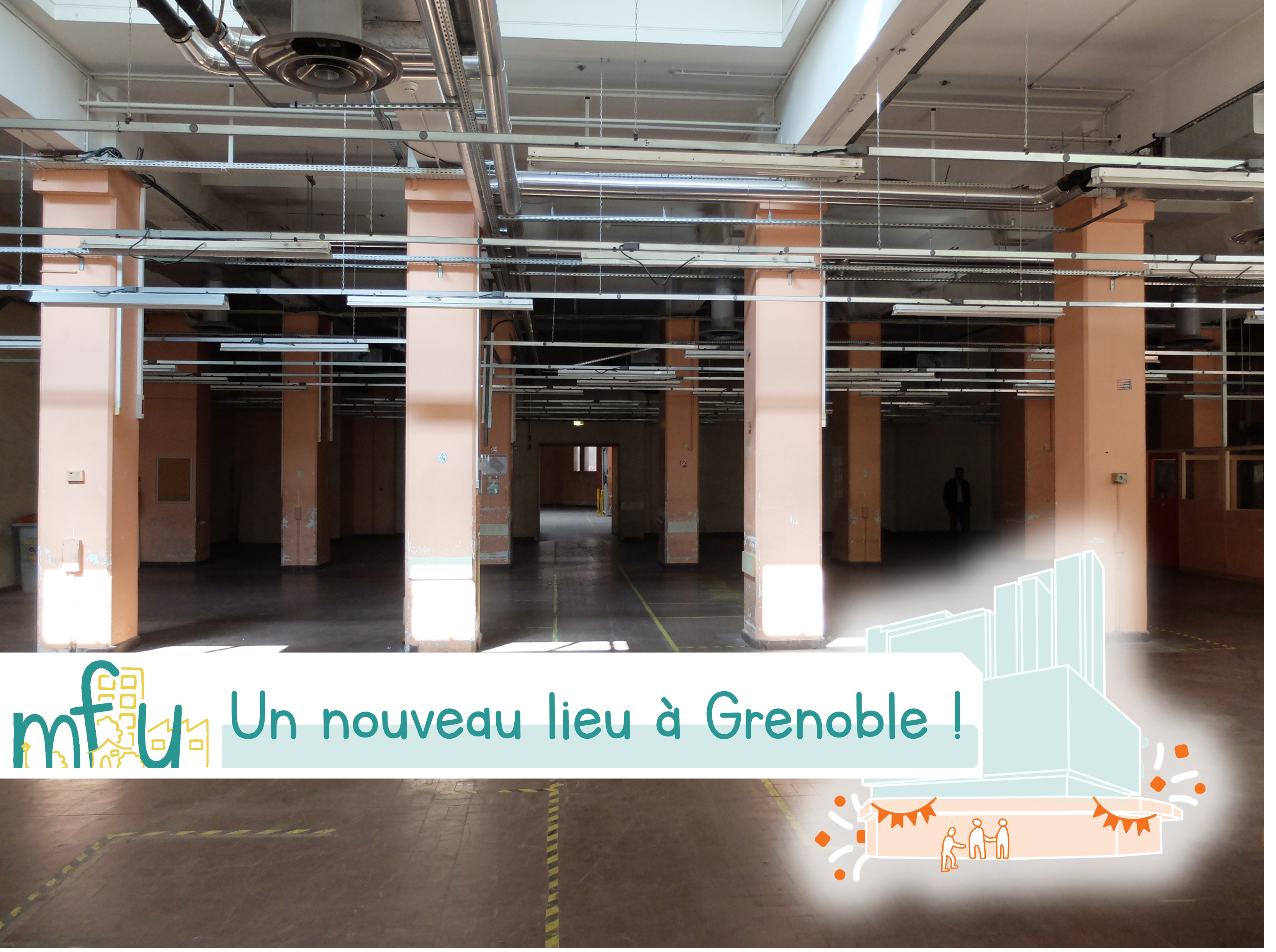 un tiers-lieu à Grenoble Chavant : l&#039;hôtel des postes