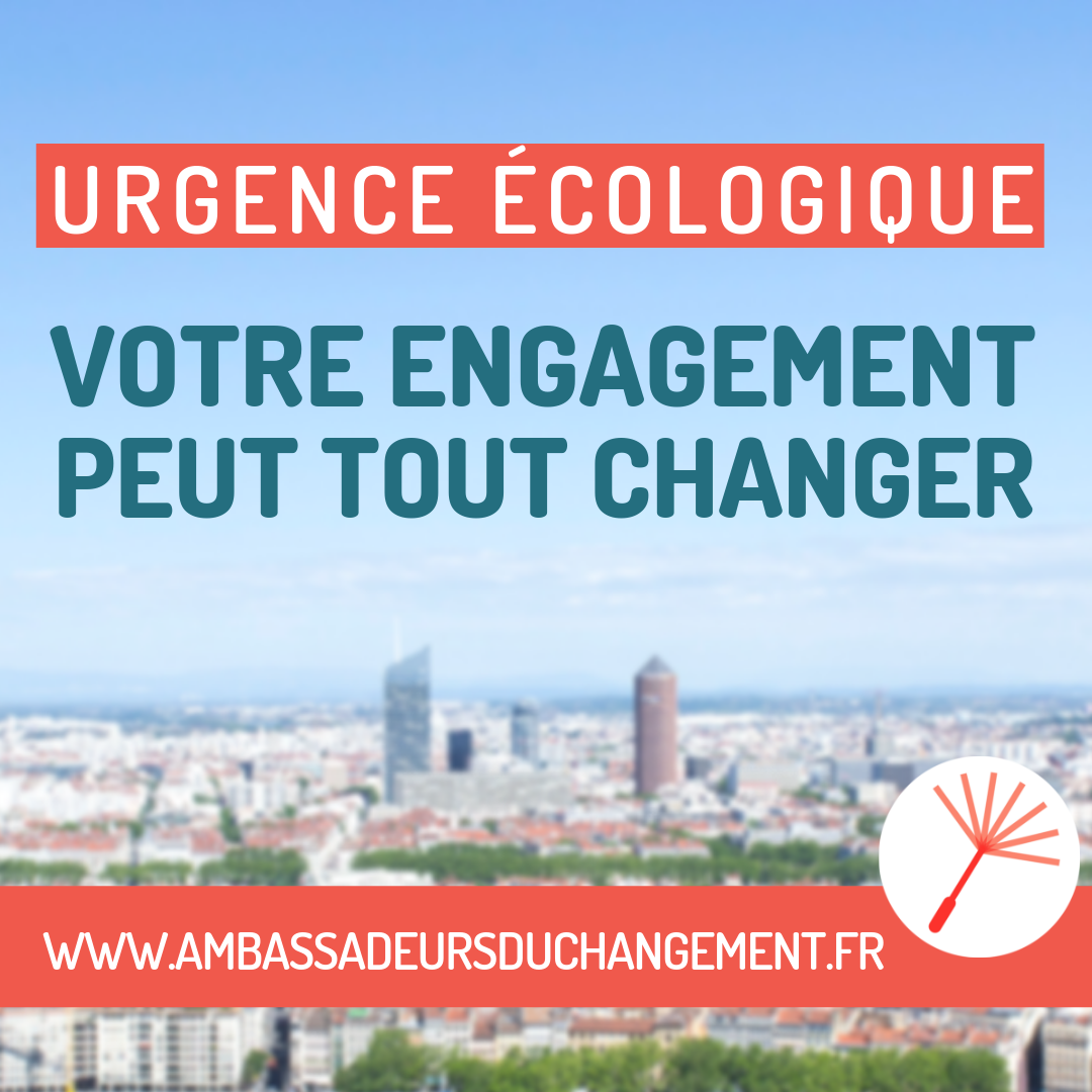 Affiche Votre engagement peut tout changer