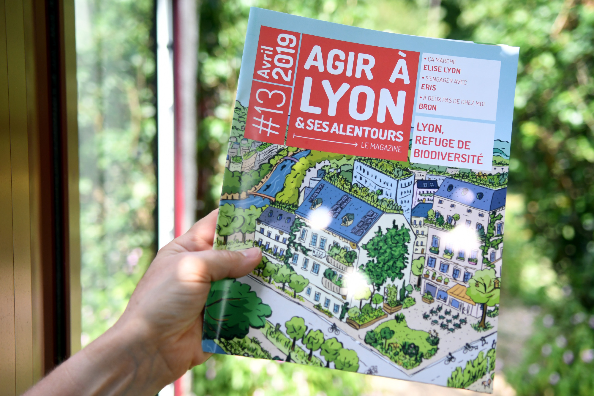 Couverture du magazine Agir à Lyon