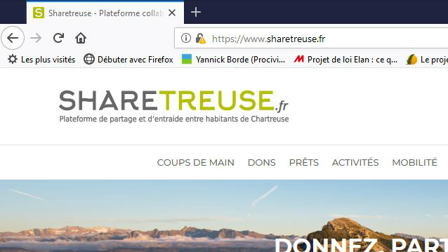 Sharetreuse : une plateforme d&#039;échange de proximité