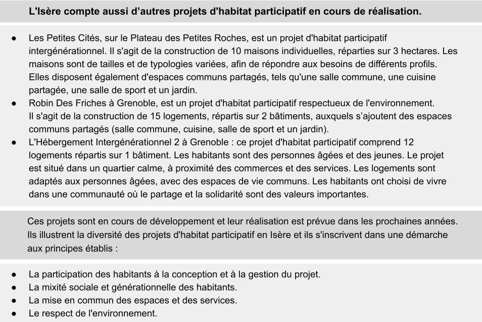 projets habitat