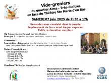 Vide greniers du quartier Alma - Très Cloitres