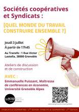 Sociétés coopératives et syndicats : quel monde du travail v...