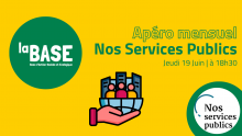 🏙️ Apéro mensuel Nos Services Publics
