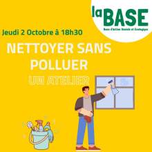 🧽🫧Nettoyer sans polluer, un atelier 🧽🫧
