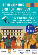 Les Rencontres d'Un Toit Pour Tous : Municipales 2026, et si...